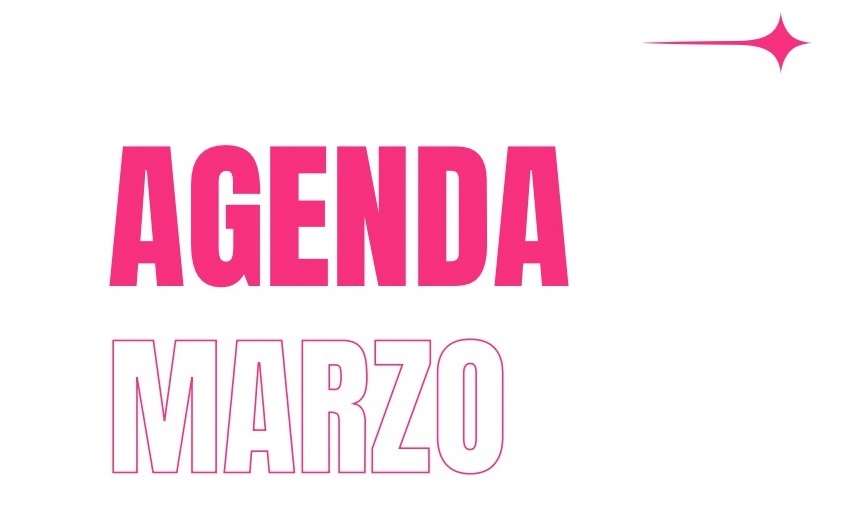 placa agenda marzo