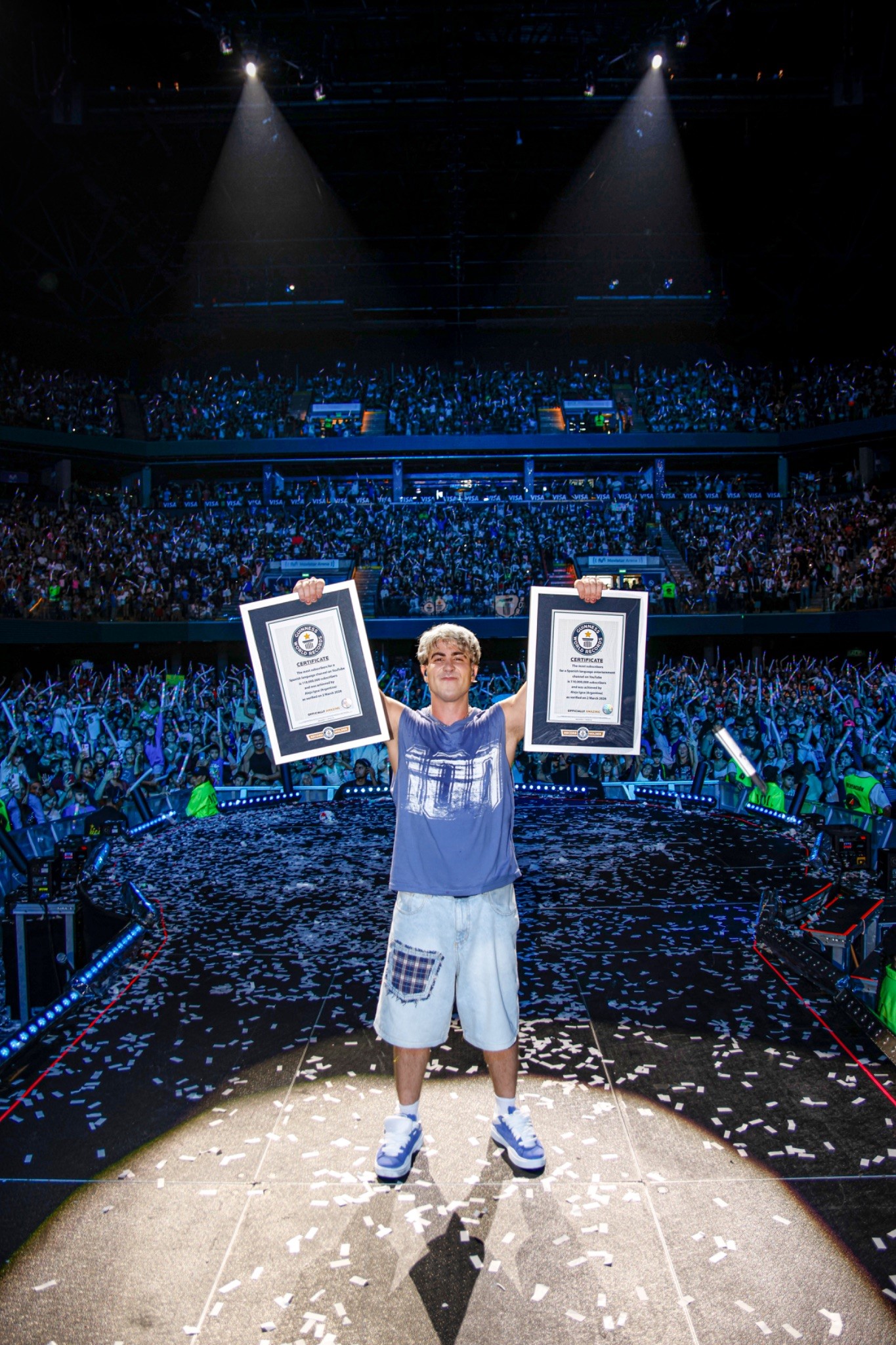 El Show de Alejo Igoa: Más de 70.000 personas fueron parte de siete Movistar arrasadores