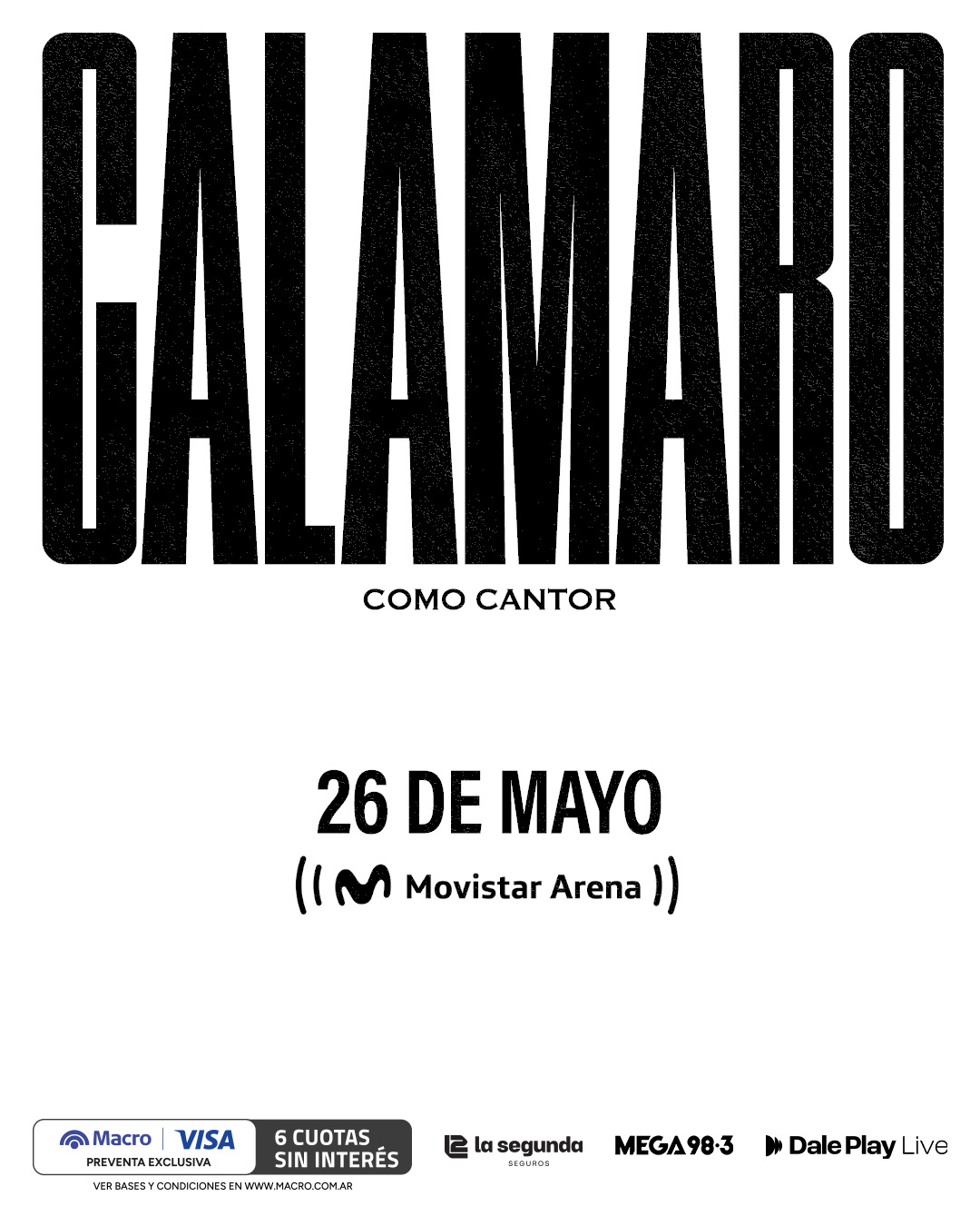 Andrés Calamaro: Emblema de la cultura argentina anuncia su gira “Como Cantor”
