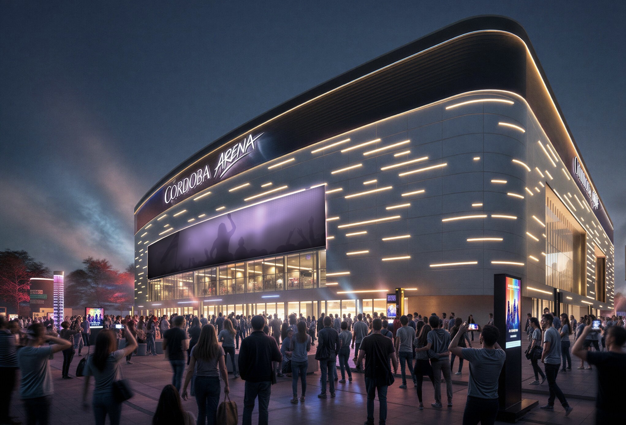 Córdoba anuncia la construcción de su primera Arena Internacional