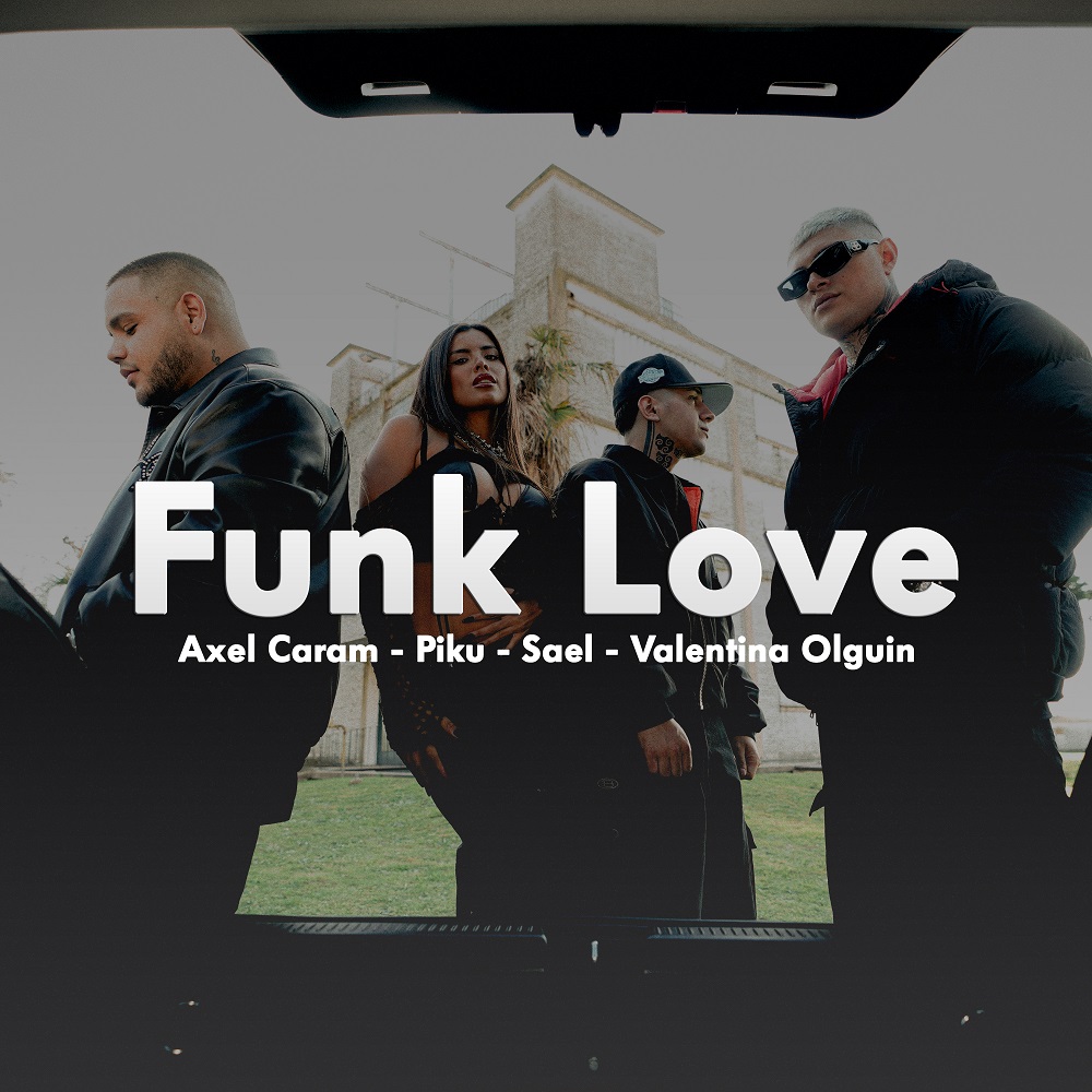 Axel Caram presenta su primera canción como productor y artista, &quot;Funk Love&quot;, junto a Piku, Sael y Valentina Olguín