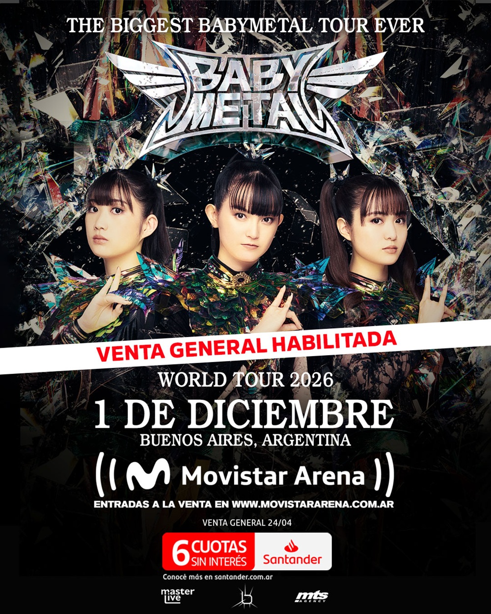 BABYMETAL VENTAGRAL