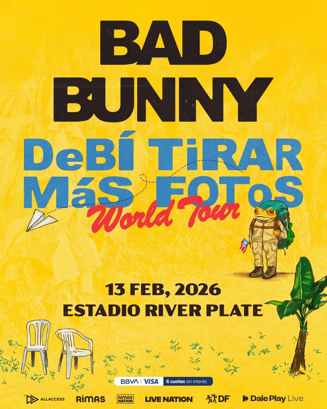 Bad Bunny en Argentina con su esperada Gira Mundial