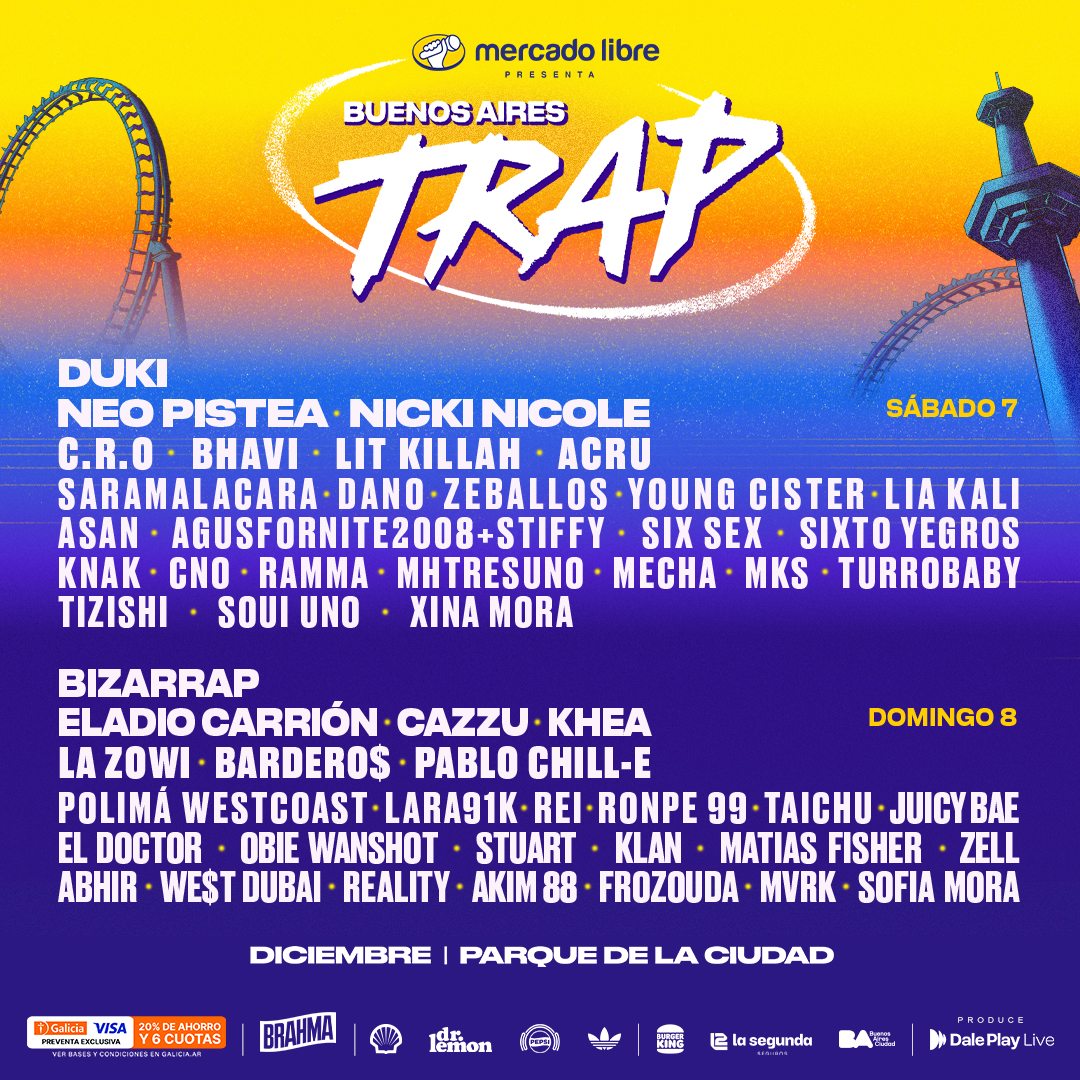 Buenos Aires Trap, mucho más que un Festival, con últimas entradas disponibles revela el lineup por día de su próxima edición