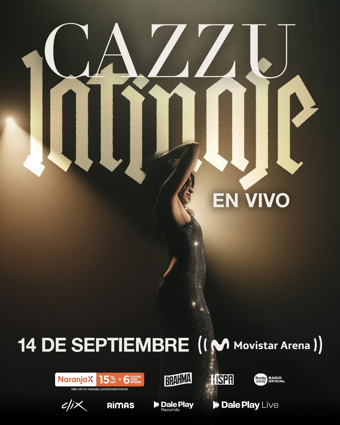 Cazzu inaugura una nueva era con &quot;Latinaje&quot; y anuncia su show en el Movistar Arena