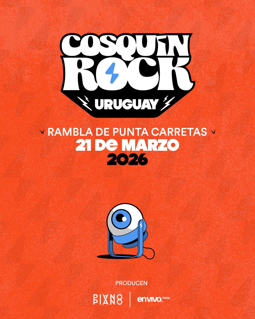 Vuelve Cosquín Rock Uruguay y arranca la manija