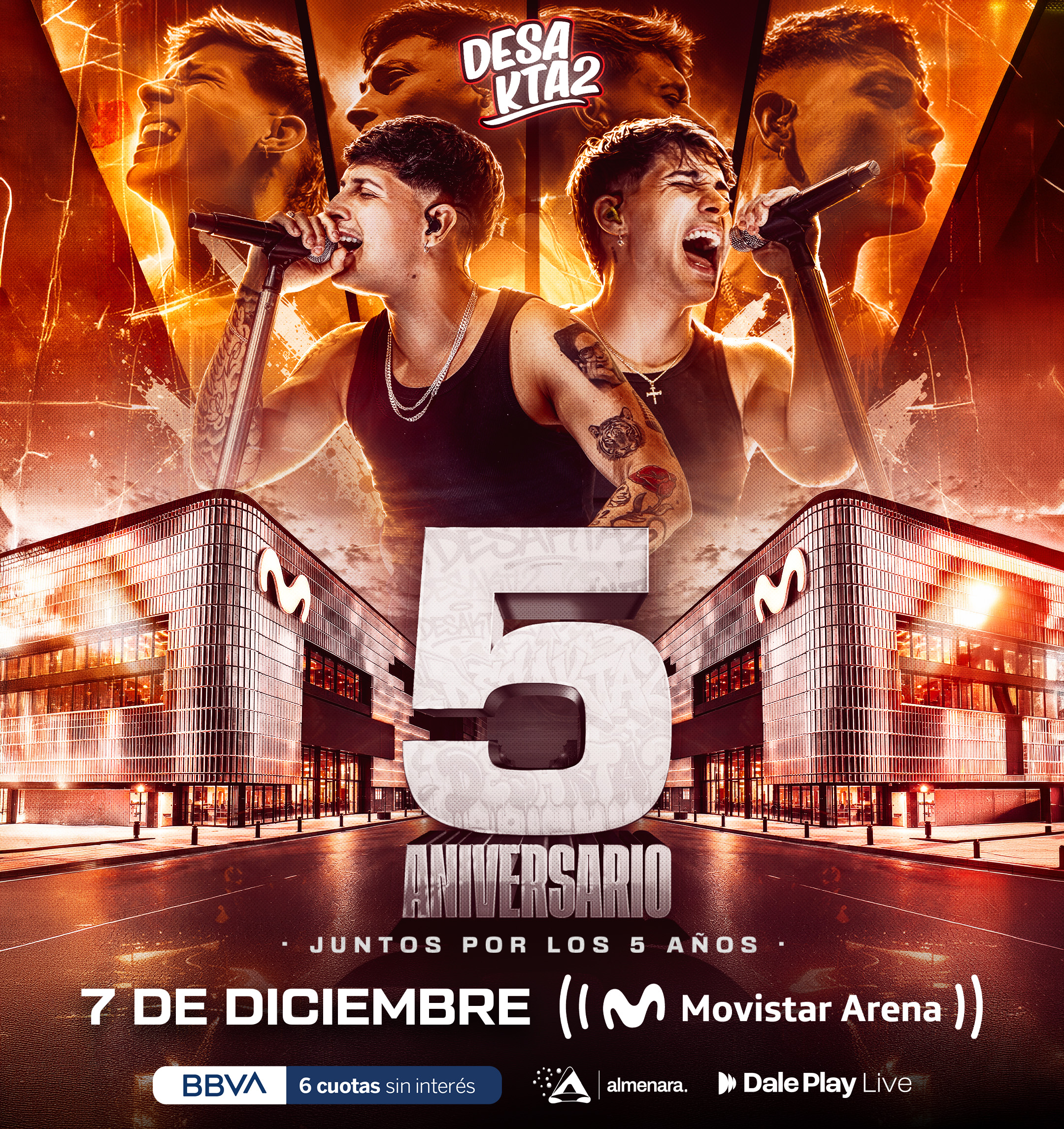 GRAFICA movistar arena