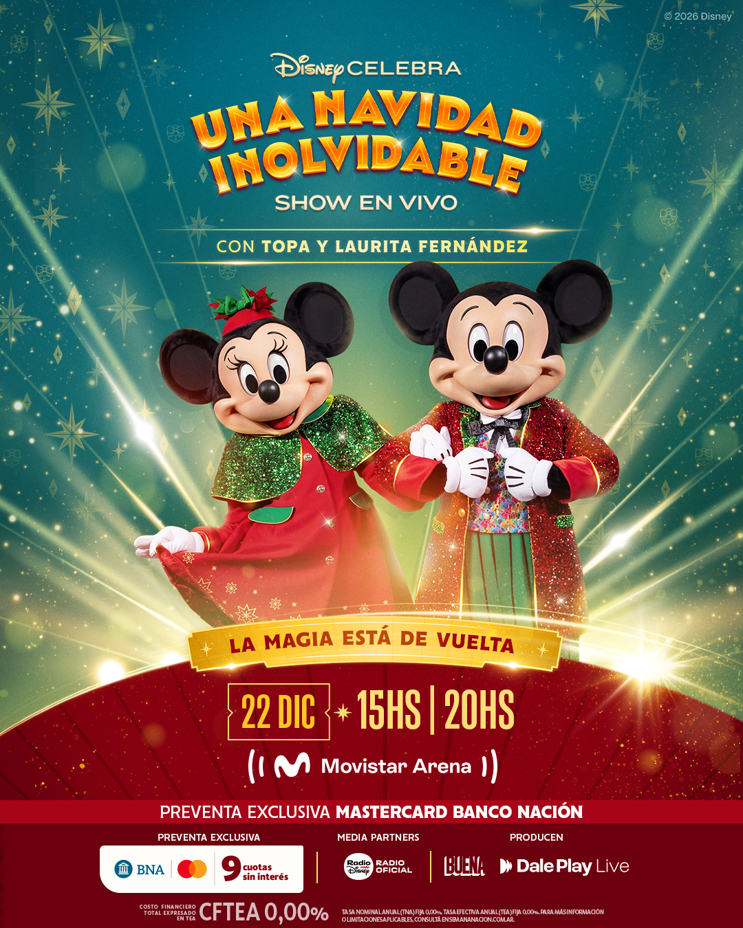 La magia está de vuelta, Disney celebra: Una Navidad Inolvidable