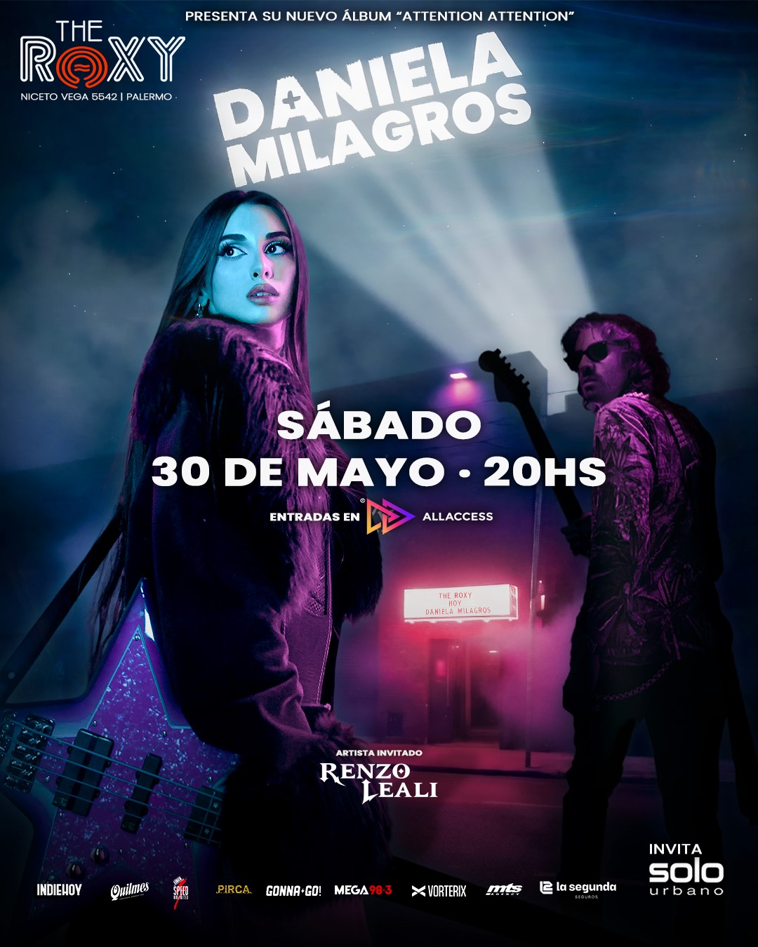 Daniela Milagros llevará su sonido desafiante al escenario del Roxy Live