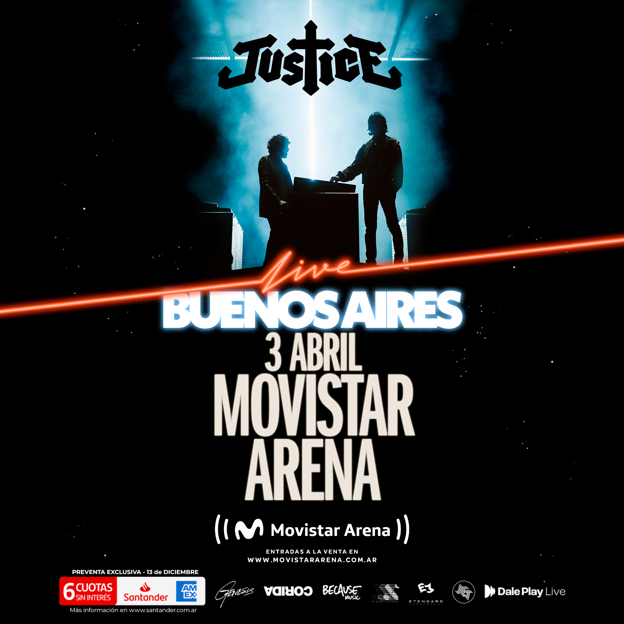 Justice: el aclamado dúo francés que fusiona música electrónica con rock llega al país