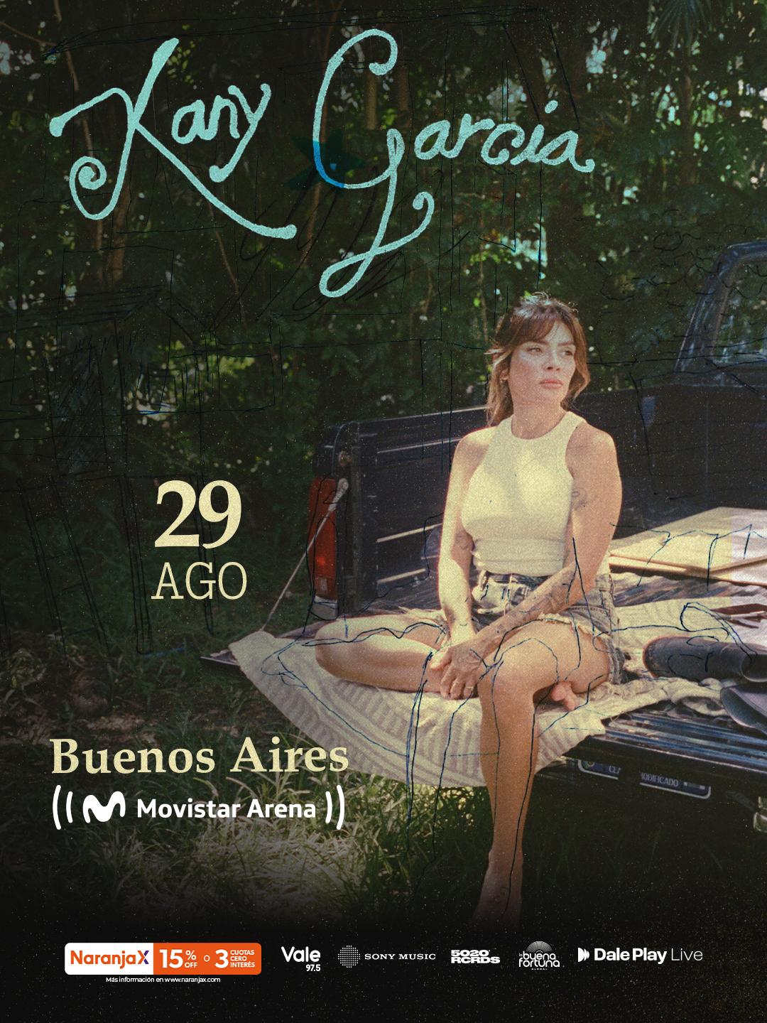 Kany Garcia anuncia su llegada a Latinoamérica y confirma fecha en Buenos Aires 