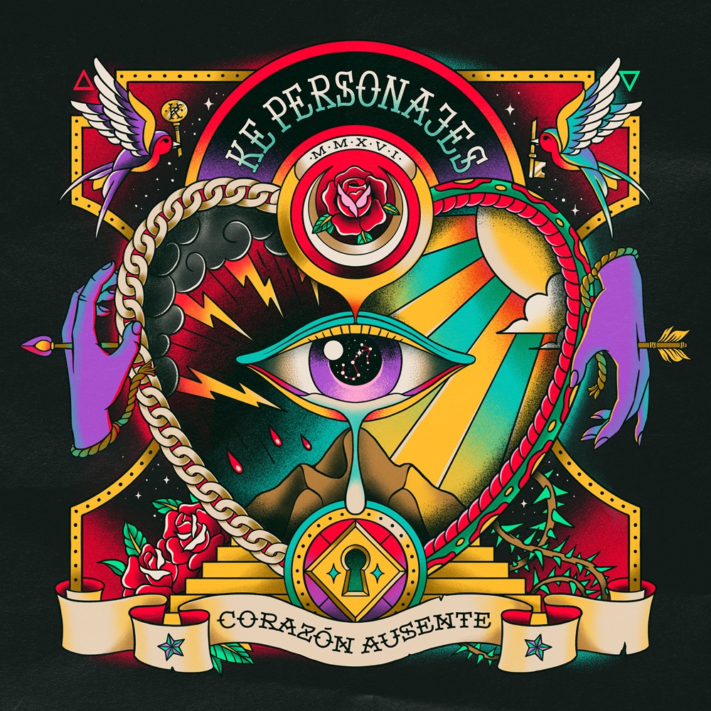Ke Personajes inicia una nueva etapa con su primer álbum "Corazón Ausente"