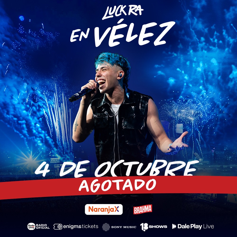 Luck Ra agota su primer Estadio Vélez 