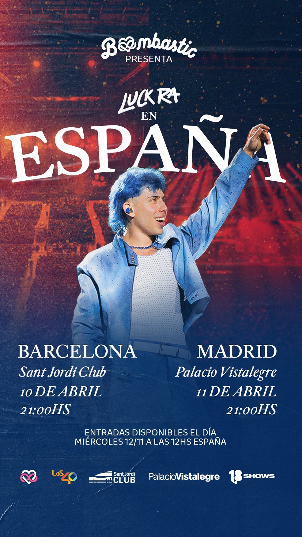 LuckRa Espana ENTRADAS DISPONIBLES