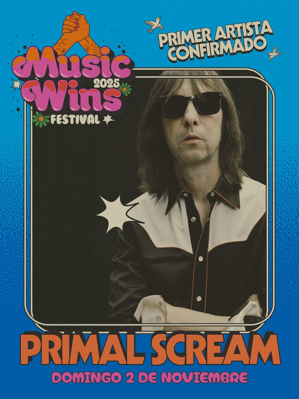 Vuelve Music Wins: Primal Scream, primer artista confirmado