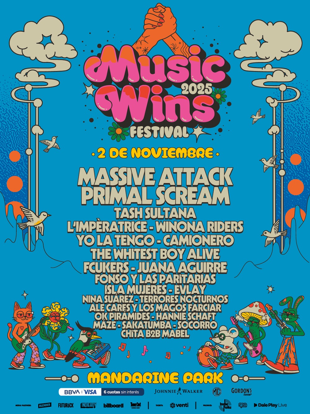 Music Wins Festival revela el lineup completo de su cuarta edición