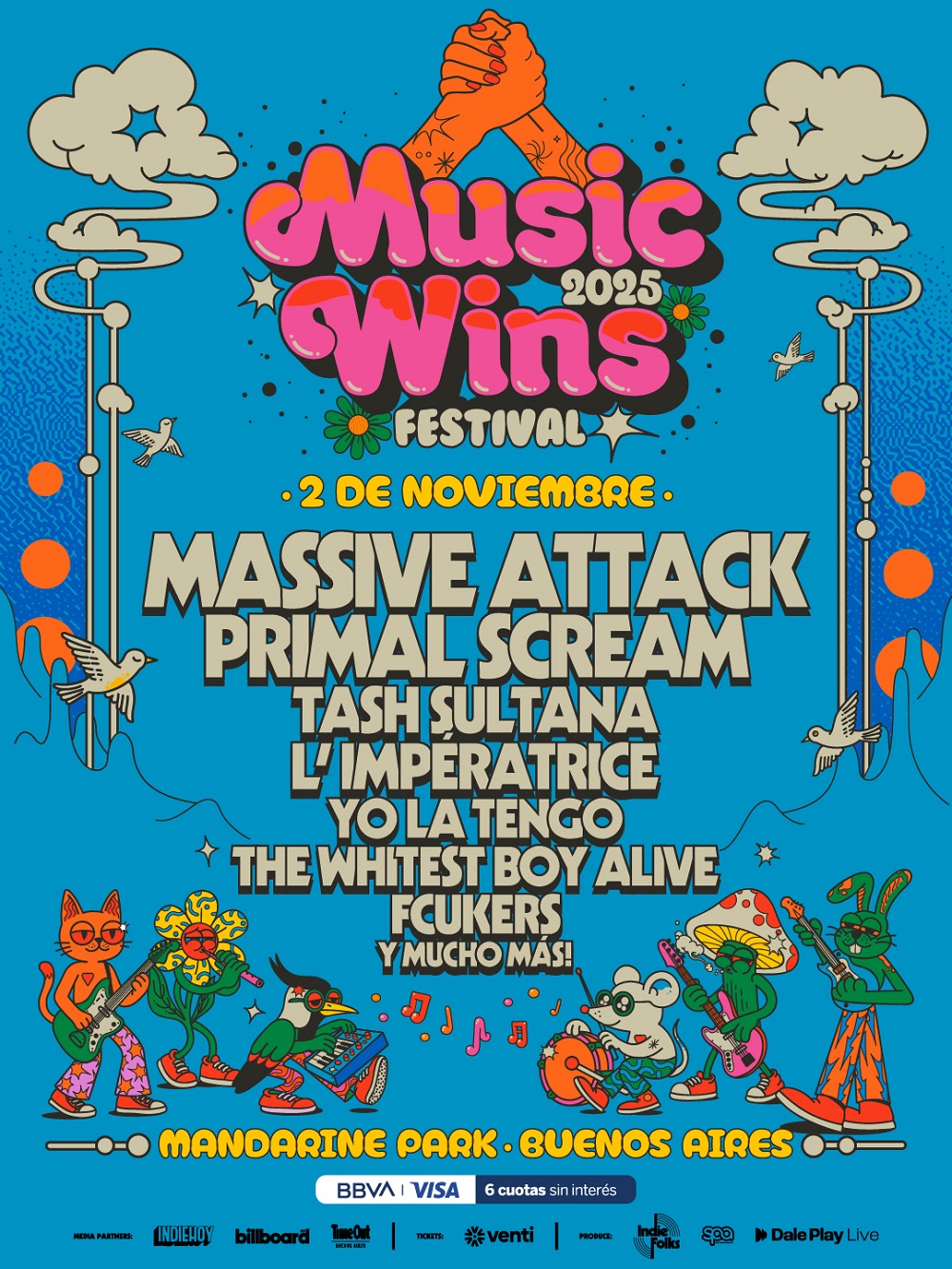 ¡Vuelve el Music Wins! El festival de música independiente más relevante de Argentina