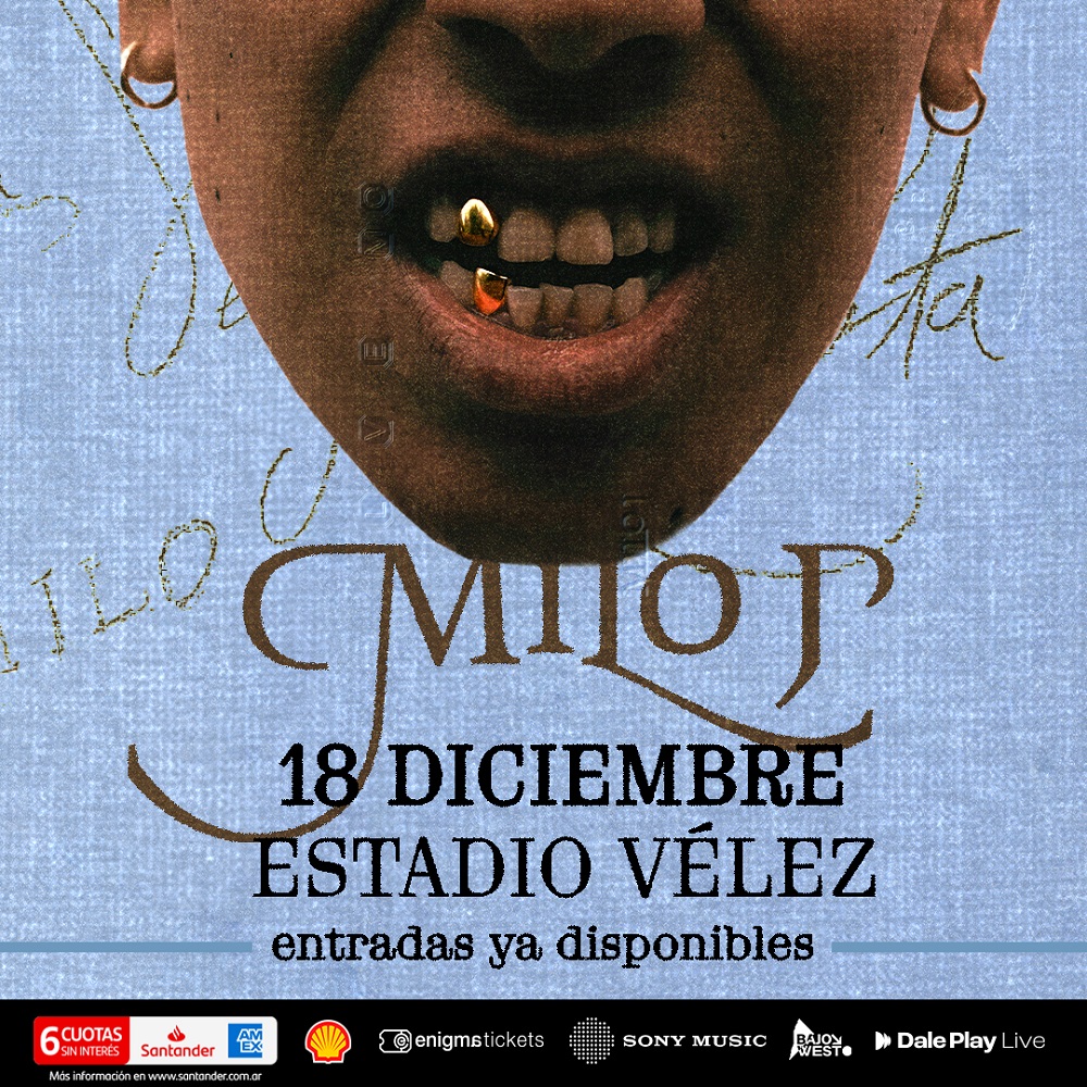 Milo J: comenzó la venta general de entradas para su primer Vélez