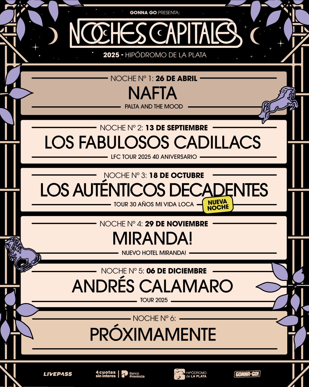 FLYER noches capitales