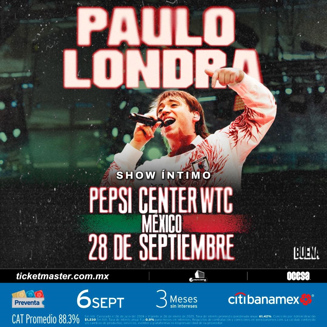 Paulo Londra nos vuelve a sorprender causando sensación con el anuncio de su show íntimo