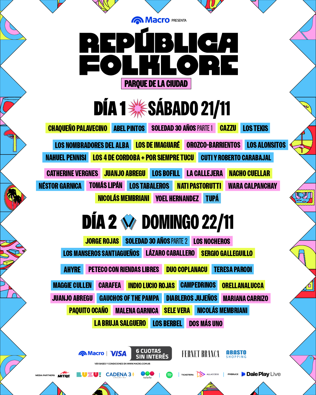República Folklore: ¡Comenzó la venta general!