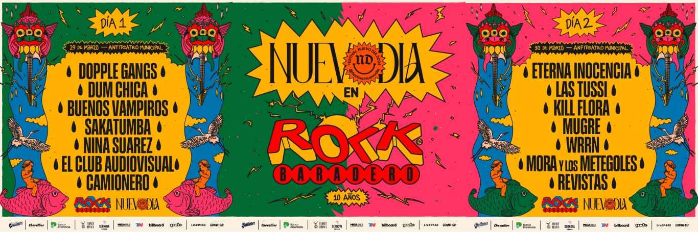 ROCK EN BARADERO: El Festival Nuevo Día se suma al ritual de verano