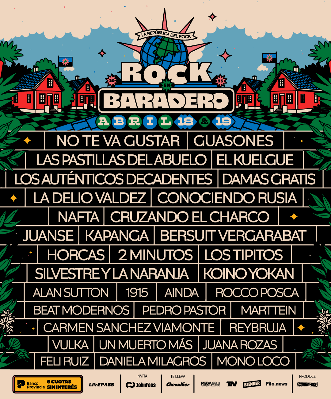 Rock en Baradero ¡La edición 2025 ya tiene sus artistas!