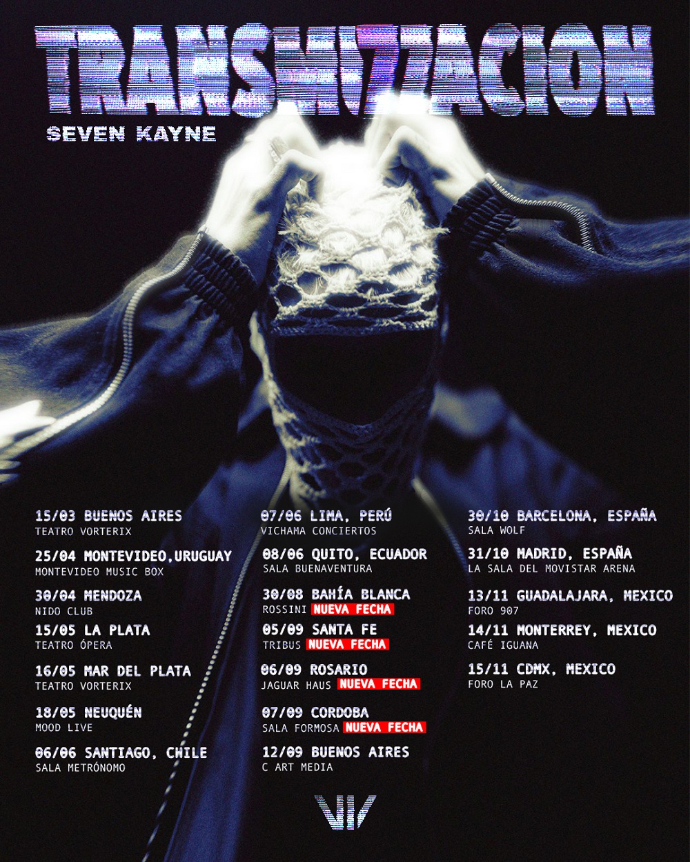 SEVEN gira mayo 25