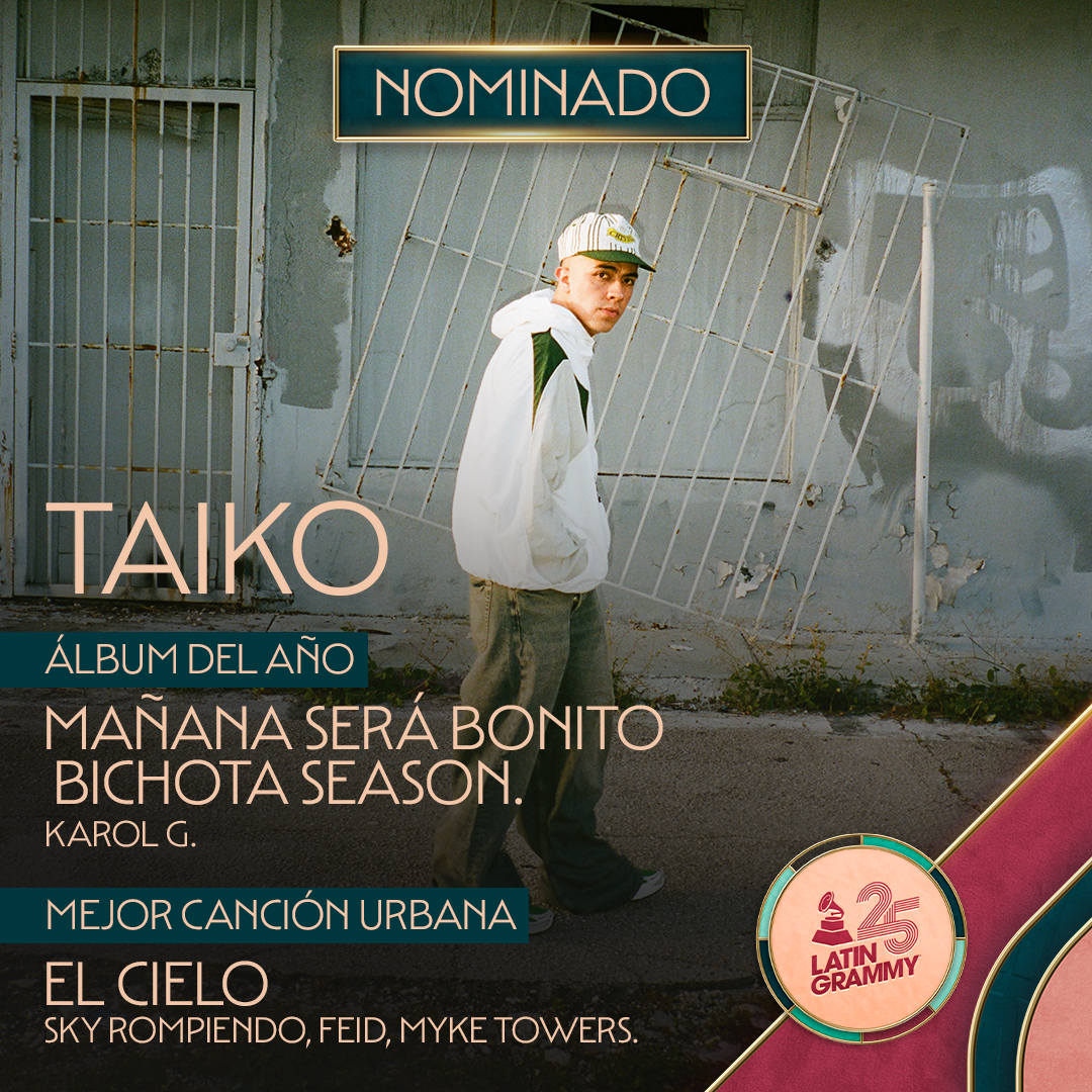 Taiko: el productor chileno recibe dos nominaciones a los Latin Grammys en un año consagratorio en su carrera