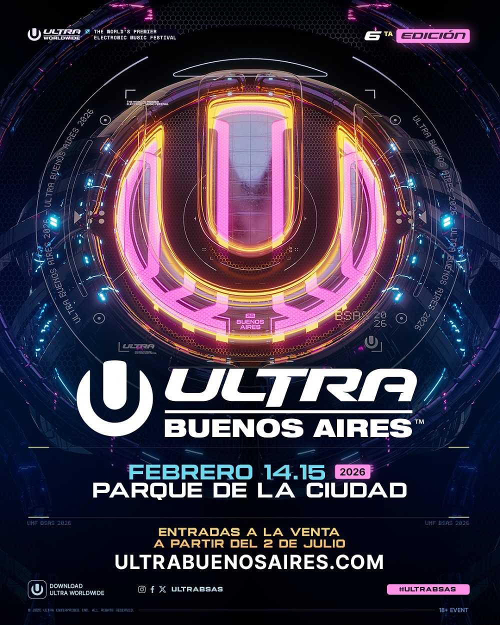 Ultra Buenos Aires anuncia su sexta edición y lanza la venta de entradas para 2026