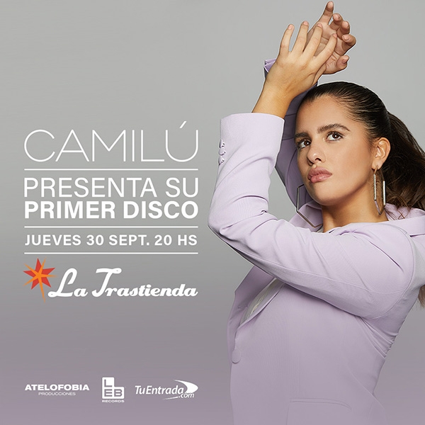 Camilú presenta en vivo su primer disco: 30 de Septiembre en La Trastienda