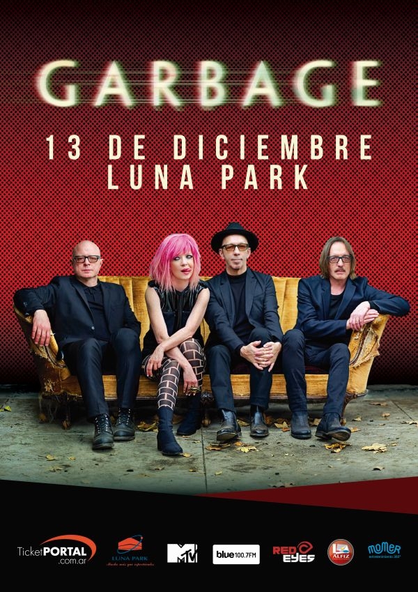 GARBAGE se prepara para su visita a la Argentina, 13 de diciembre en Estadio Luna Park!