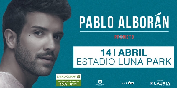 Pablo Alborán anunció su tan esperada gira 'Tour Prometo' en Argentina y Uruguay!