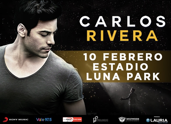 CARLOS RIVERA: Otra noche en el Luna! A pedido del público, nueva función el 10 de febrero de 2018!