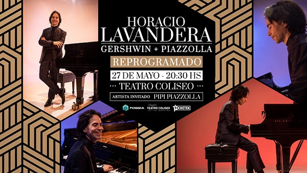 Reprogramado: Horacio Lavandera 27 de Mayo, Teatro Coliseo