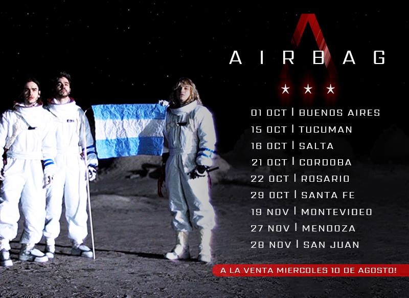 AIRBAG anuncia su gira nacional #MLVTour