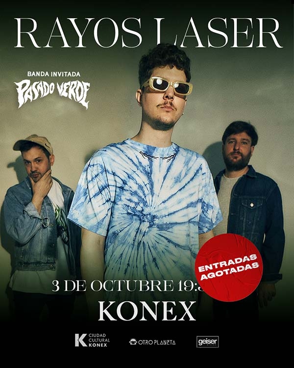 Rayos Laser agota su show en el el Konex y anticipa su nueva gira por Argentina