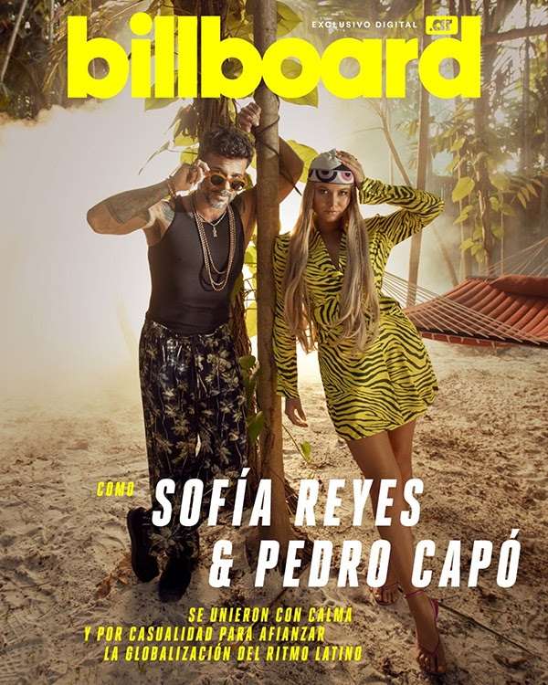 Sofia Reyes en la primera Portada Exclusiva Digital de Billboard Argentina junto a Pedro Capó