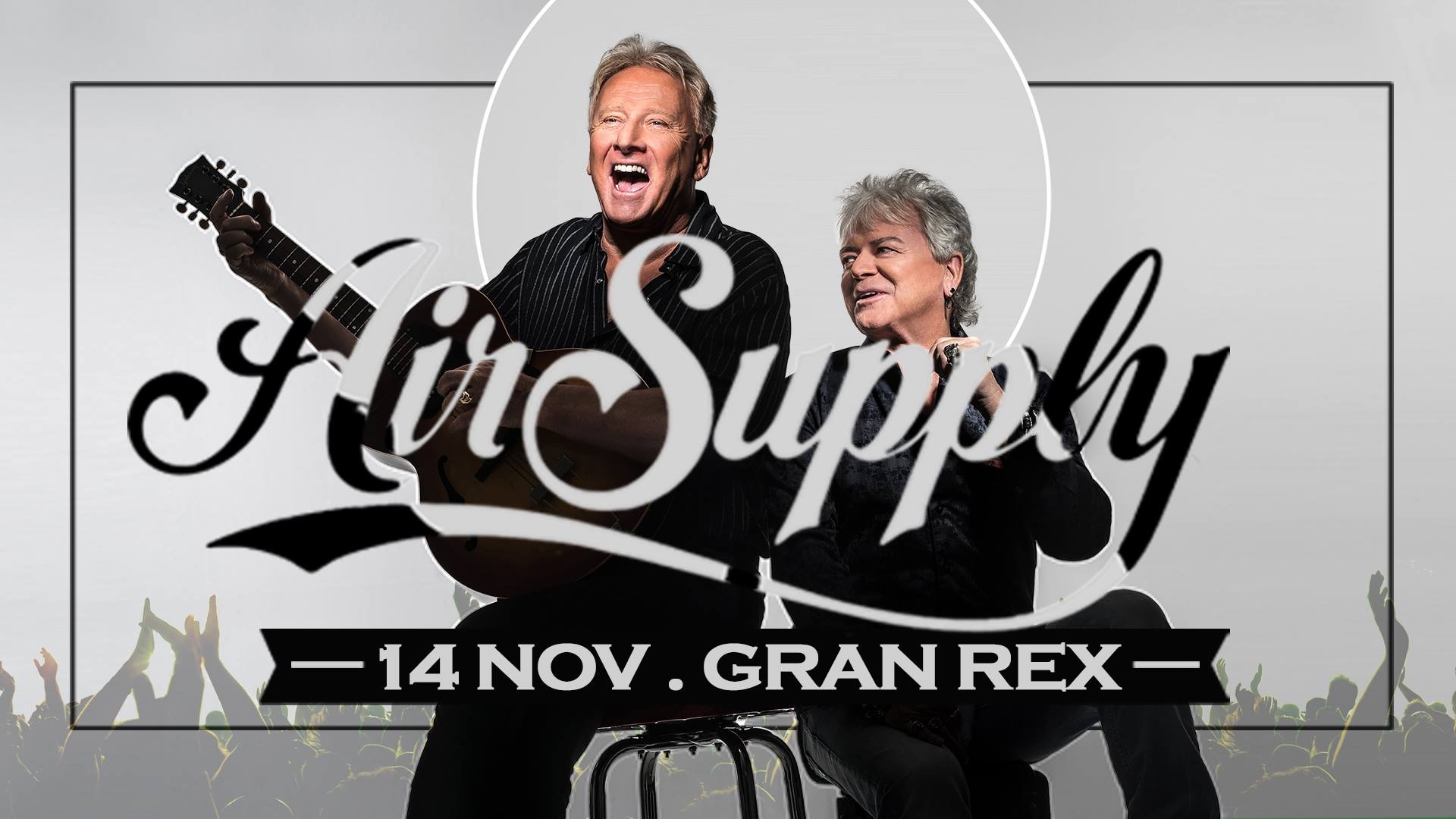 AIR SUPPLY regresa a la Argentina! 14 de noviembre en Teatro Gran Rex!