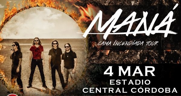 Maná suma función en Tucumán, Argentina, 4 de marzo 2016!