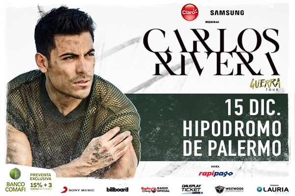 Carlos Rivera corona su éxito en Argentina con un show en el Hipódromo de Palermo!