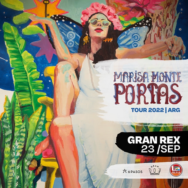 Marisa Monte confirma su show en Argentina con "Portas Tour": 23 de Septiembre, Gran Rex!