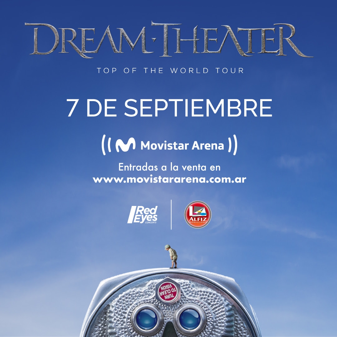 Dream Theater llega a la Argentina con &quot;Top Of The World Tour&quot;