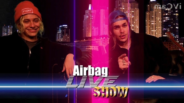 AIRBAG presenta su LIVE SHOW: Hoy martes a las 22hs nueva edición!