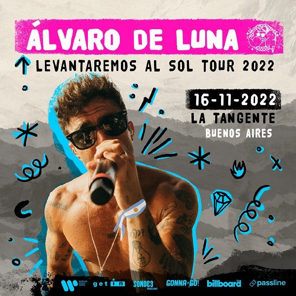 ALVARO DE LUNA, el artista español llega por primera vez a la Argentina con su Tour por Latinoamérica.
